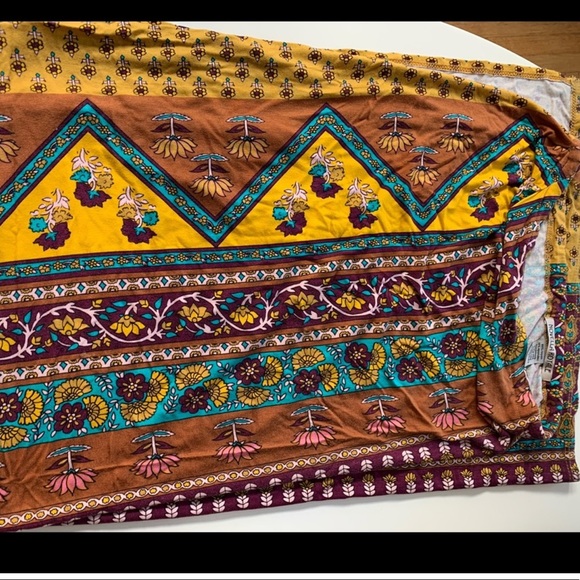 NWOT novella royal ethnic skirt - Picture 5 of 6